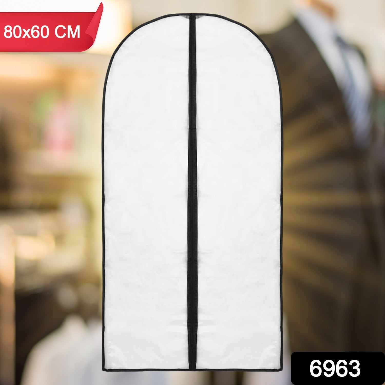Foldable Non-Woven Garment Bag for Men's Suits and Blazers Foldable Non-Woven Garment Bag for Men's Suits and Blazers